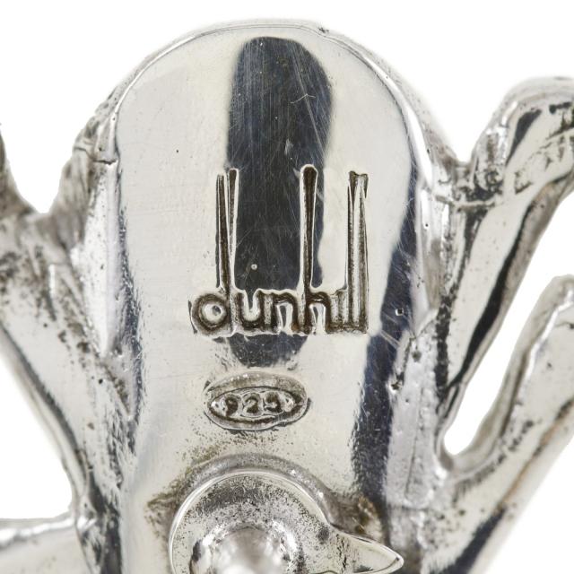Dunhill ダンヒル 3点セット 馬 蜘蛛 デビル 金属製 シルバー タイピン メンズ 【中古】_9