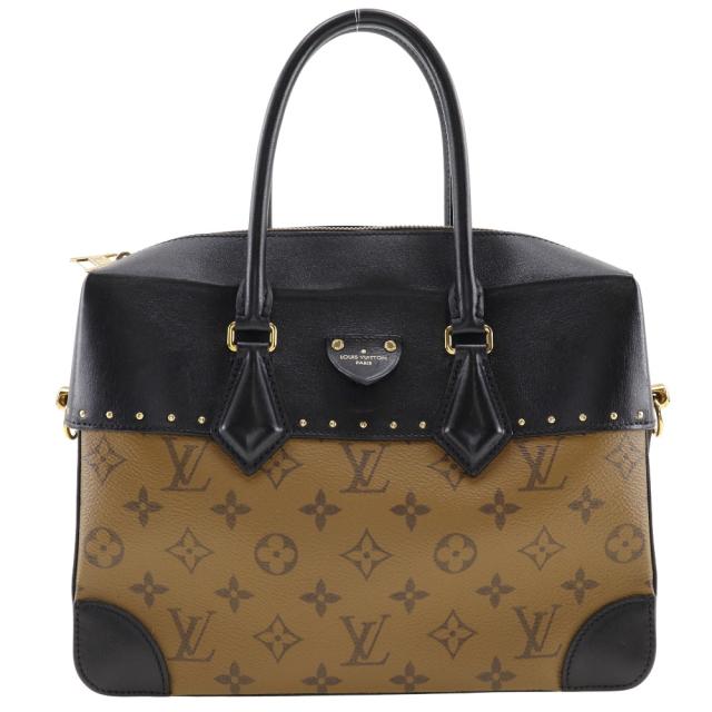 LOUIS VUITTON ルイ・ヴィトン シティマル M43595 黒/茶 ハンドバッグ レディース 【中古】