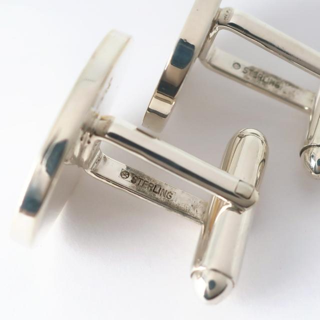 TIFFANY&Co. ティファニー オーバル シルバー925 カフス メンズ