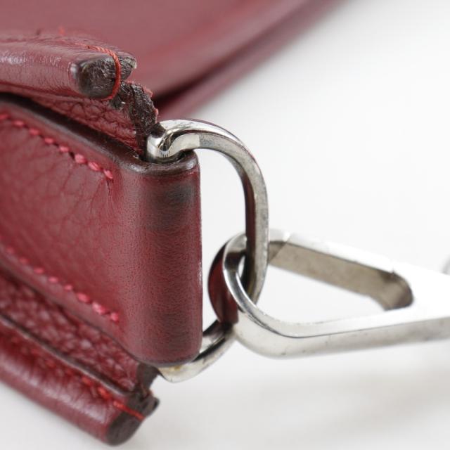 HERMES エルメス エブリン2PM トリヨンクレマンス 赤/シルバー金具