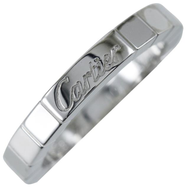 CARTIER カルティエ ラニエール K18ホワイトゴールド 9号 リング・指輪 5.9g レディースの通販は