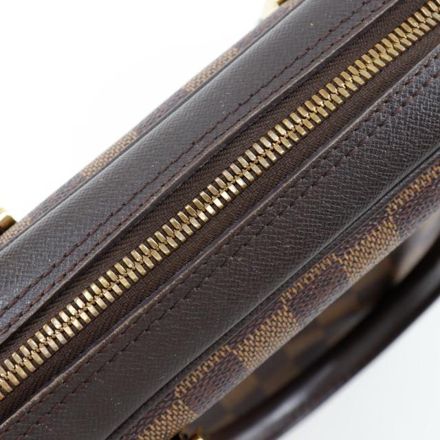 LOUIS VUITTON ルイ・ヴィトン トリアナ N51155 ダミエキャンバス 茶 ハンドバッグ_9