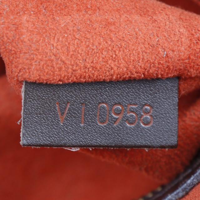 LOUIS VUITTON ルイ・ヴィトン トリアナ N51155 ダミエキャンバス 茶 ハンドバッグ_11