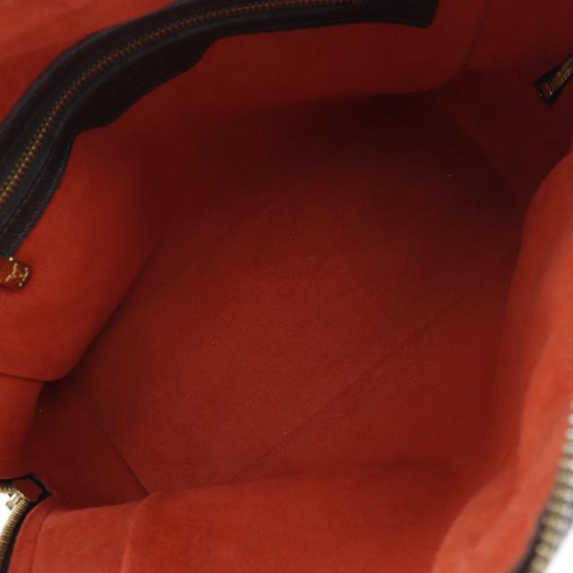 LOUIS VUITTON ルイ・ヴィトン トリアナ N51155 ダミエキャンバス 茶 ハンドバッグ_6