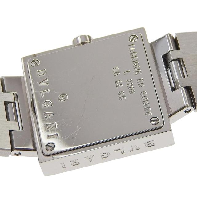 BVLGARI ブルガリ クアドラード SQ22SS SS クオーツ アナログ表示