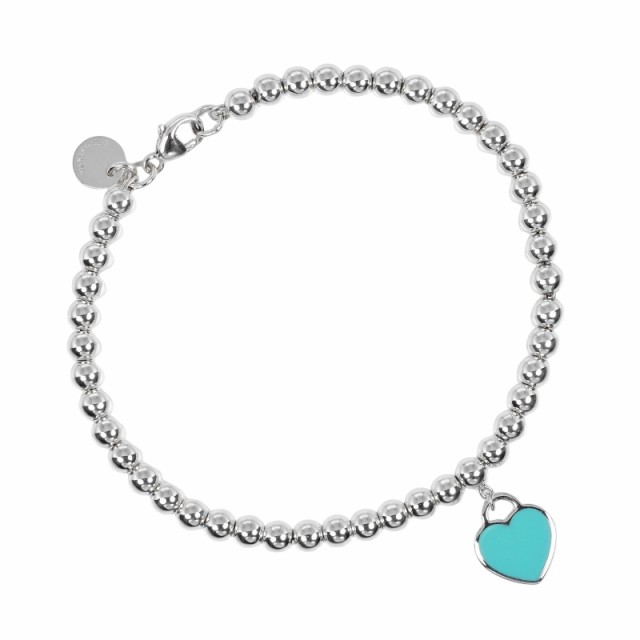 TIFFANY&Co. ティファニー リターントゥ ミニハートタグ ビーズ シルバー925 ブレスレット