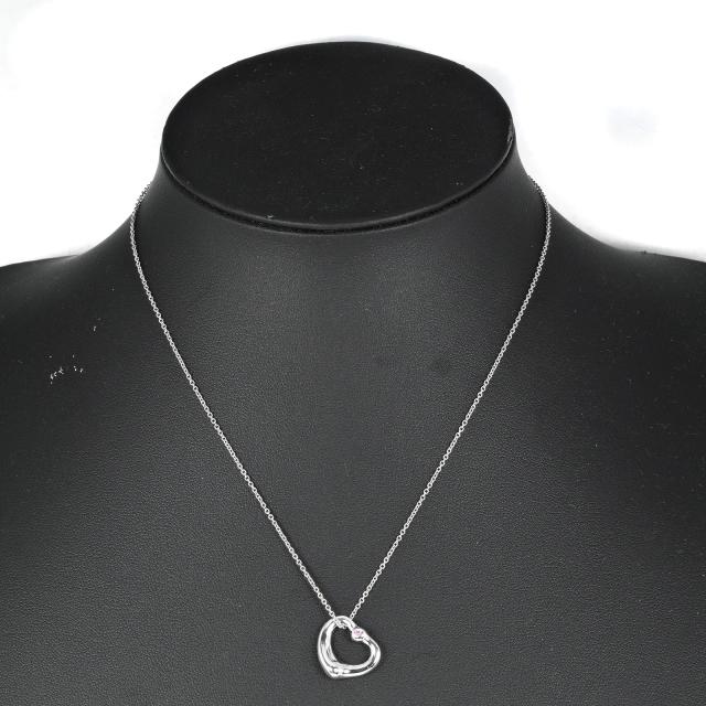 TIFFANY&Co. ティファニー オープンハート シルバー925 ネックレス 3.5g レディース_1