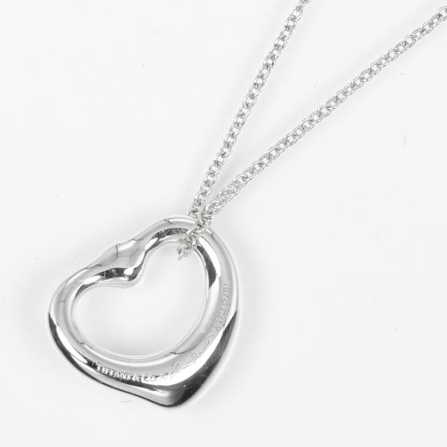 TIFFANY&Co. ティファニー オープンハート シルバー925 ネックレス 3.5g レディース_2