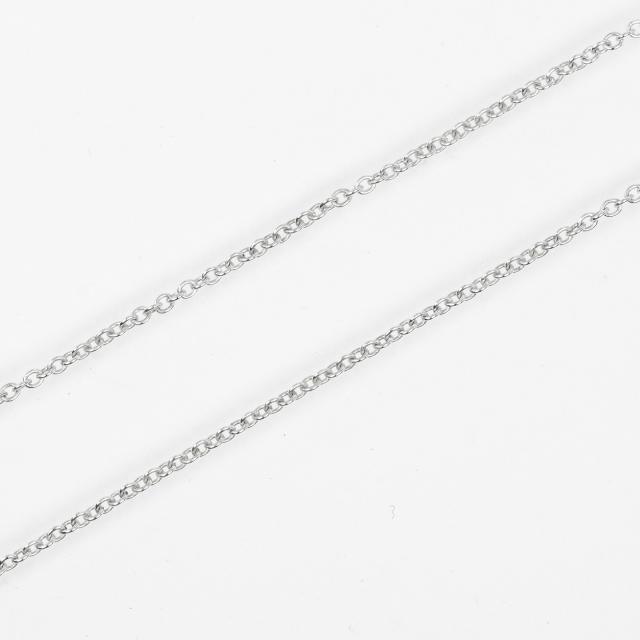 TIFFANY&Co. ティファニー オープンハート シルバー925 ネックレス 3.5g レディース_3