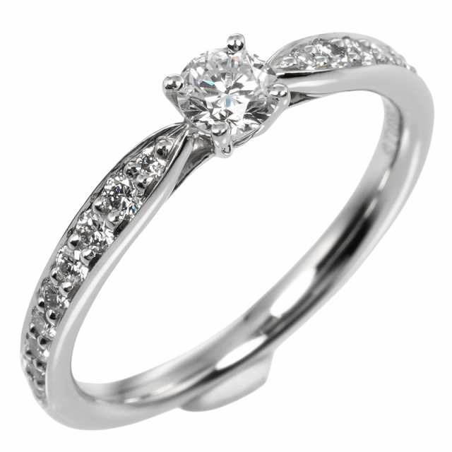 TIFFANY&Co. ティファニー ハーモニー 0.19ct VVS1/I/3EX Pt950プラチナ 7.5号 リング・指輪 2.74g