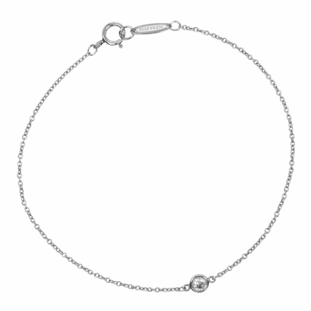 TIFFANY&Co. ティファニー バイザヤード Pt950プラチナ ブレスレット 1.2g レディース