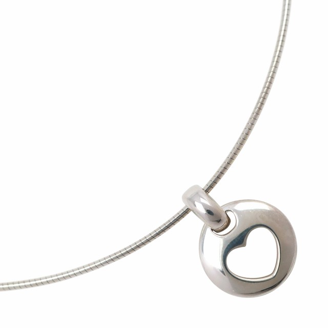 TIFFANY&Co. ティファニー カットアウトハート オメガチョーカー シルバー925 ネックレスの通販は