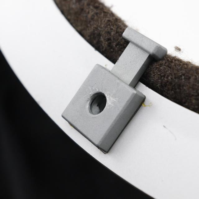 CHANEL シャネル ヒップバッグ ウール 茶 ハンドバッグ レディース 【中古】_6