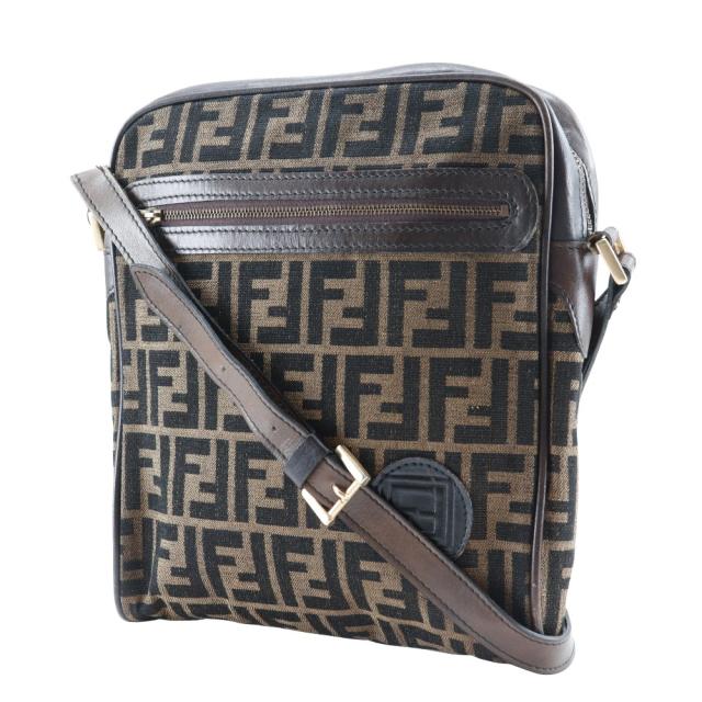 FENDI ズッカ キャンバス ショルダーバッグ FENDI フェンディ ズッカ柄