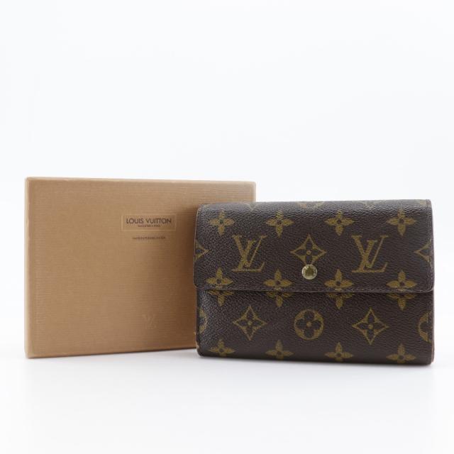 LOUIS VUITTON ルイ・ヴィトン ポルト トレゾール エテュイ パピエ M61202 モノグラムキャンバス_9