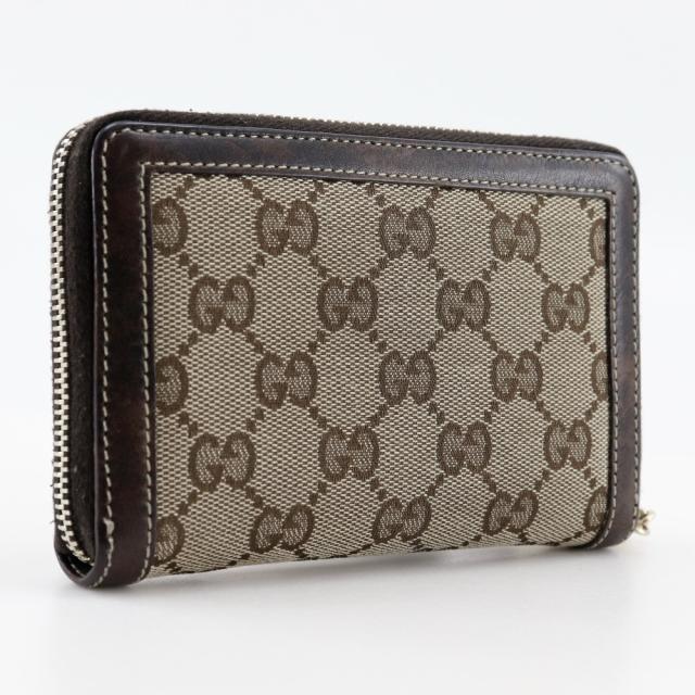 GUCCI グッチ 長財布 ラウンドファスナーブラウン キャンバス ユニセックス 楽天市場】グッチ 長財布 ラウンドファスナー（カラーブラウン