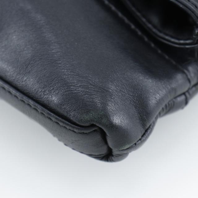 Tory Burch トリーバーチ ロゴ 2WAYクラッチ カーフ 黒 ショルダー