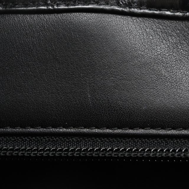 BEAUGRAND ボーグラン JRA 376 クロコダイル 黒 トートバッグ