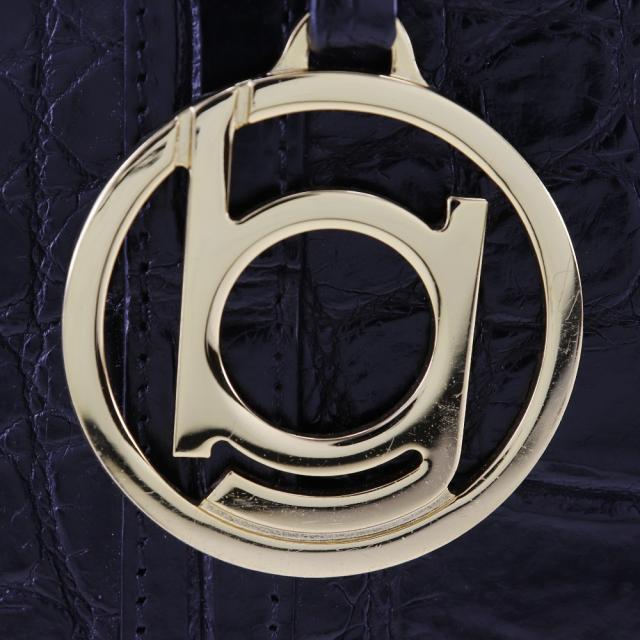 BEAUGRAND ボーグラン JRA 376 クロコダイル 黒 トートバッグ