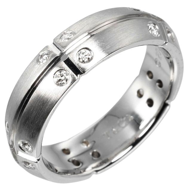 TIFFANY&Co. ティファニー ストリーメリカ K18ホワイトゴールド 6.5号 