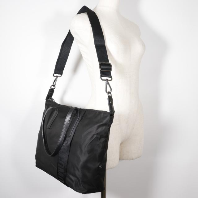gabs ガブス 2WAYショルダー ナイロン 黒 トートバッグ ユニセックス
