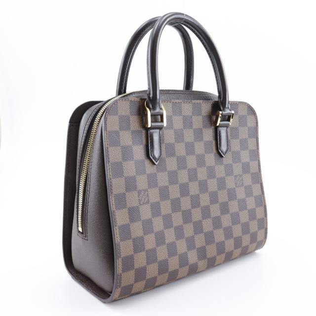 LOUIS VUITTON ルイ・ヴィトン トリアナ N51155 ダミエキャンバス 茶 ハンドバッグ_2