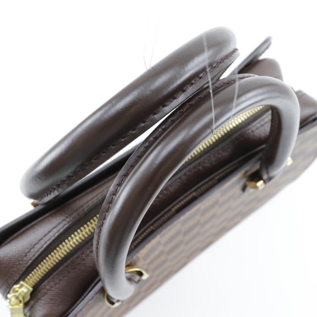 LOUIS VUITTON ルイ・ヴィトン トリアナ N51155 ダミエキャンバス 茶 ハンドバッグ_5