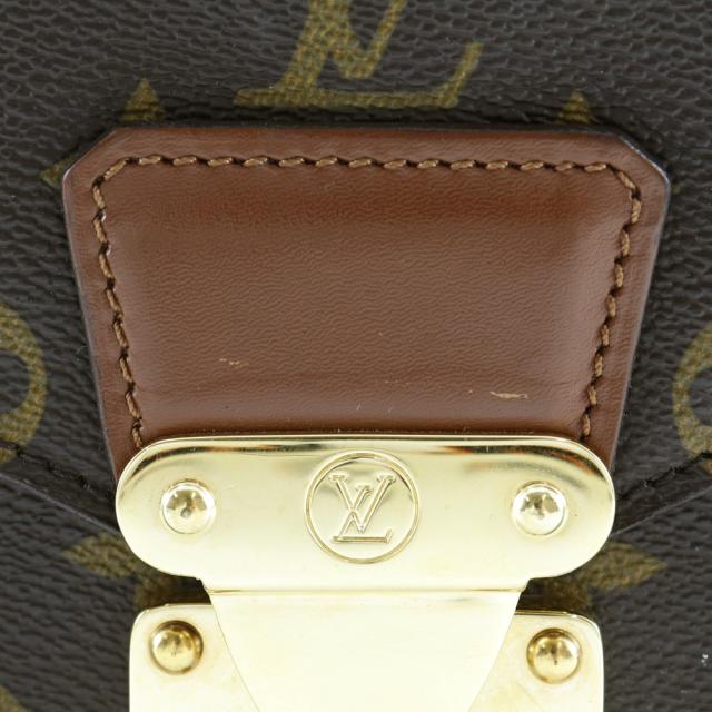 LOUIS VUITTON ルイ・ヴィトン コンコルド M51190 モノグラムキャンバス 茶 ハンドバッグ_10