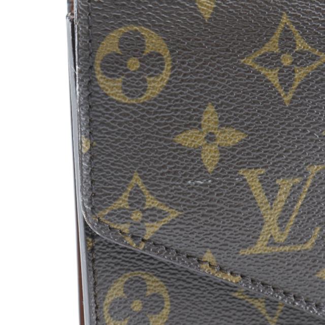 LOUIS VUITTON ルイ・ヴィトン コンコルド M51190 モノグラムキャンバス 茶 ハンドバッグ_7
