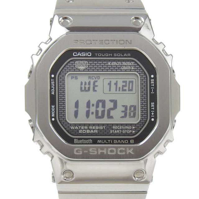 CASIO カシオ Gショック フルメタル GMW-B5000D-1JF SS ソーラー電波時計 デジタル表示 黒文字盤