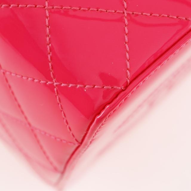 CHANEL シャネル バニティ マトラッセ マトラッセ ピンク ハンドバッグ