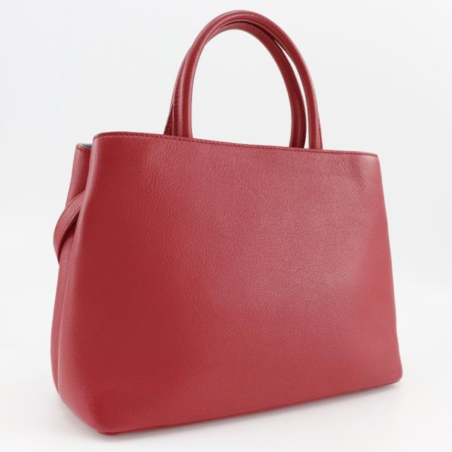 FENDI プチトゥージュール レザー レッド 8BH253 ショルダー フェンディ プチトゥージュール ショルダーバッグ フェンディ
