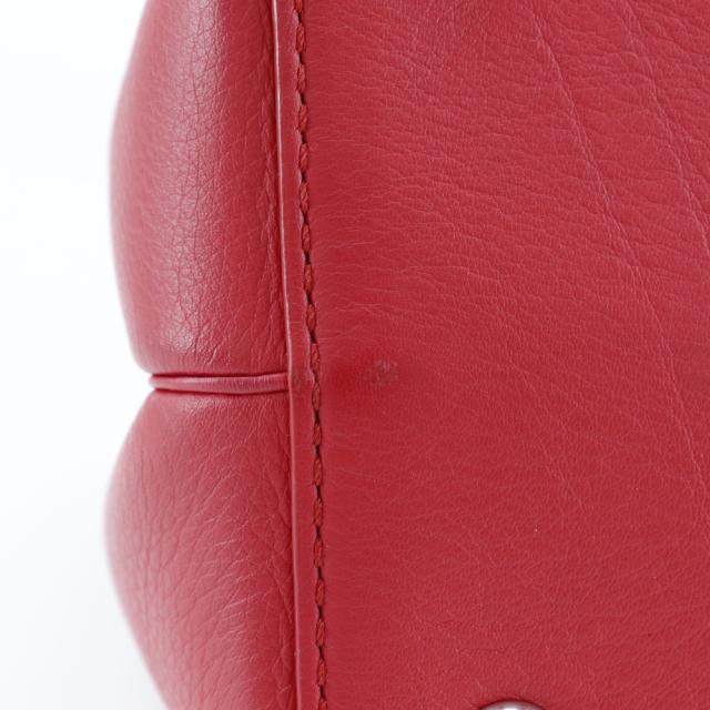 FENDI フェンディ プチトゥージュール 2WAYショルダー 8BH253 カーフ 赤 ハンドバッグ_8