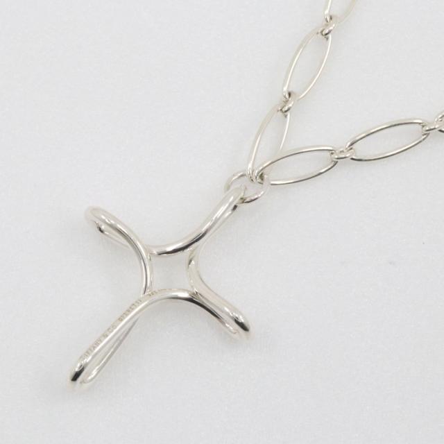 極美品】ティファニー ネックレス オープンクロス インフィニティ