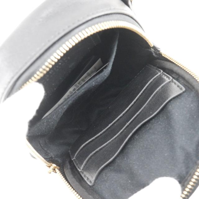 VERSACE ヴェルサーチ メデューサ 2WAYベルトポーチ レザー 黒