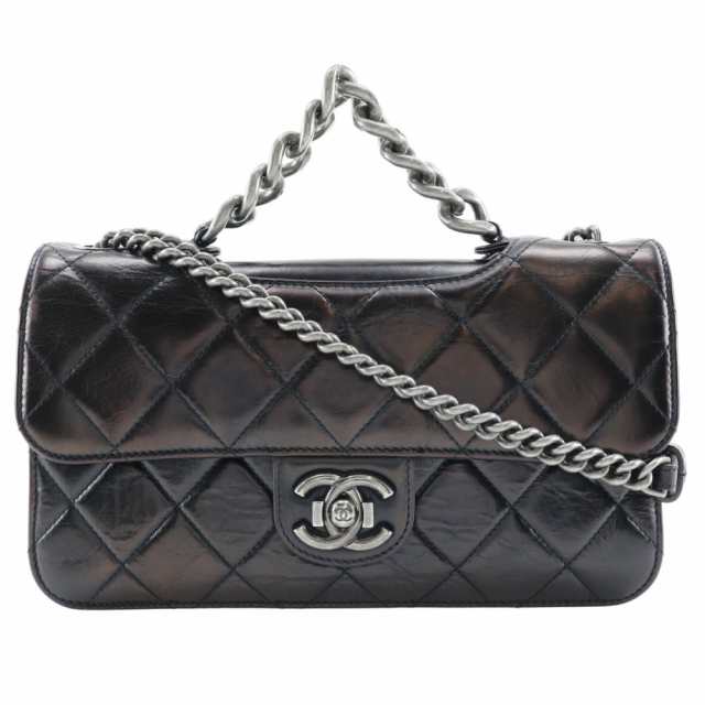 CHANEL シャネル チェーンショルダー マトラッセ マトラッセ カーフ ブロンズの通販は