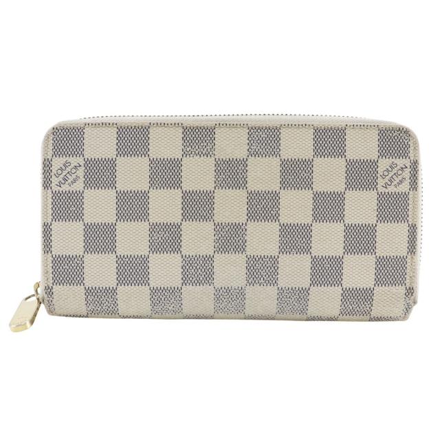 LOUIS VUITTON ルイ・ヴィトン ジッピーウォレット N60019 ダミエグラフィットキャンバス 白の通販は 23,850円