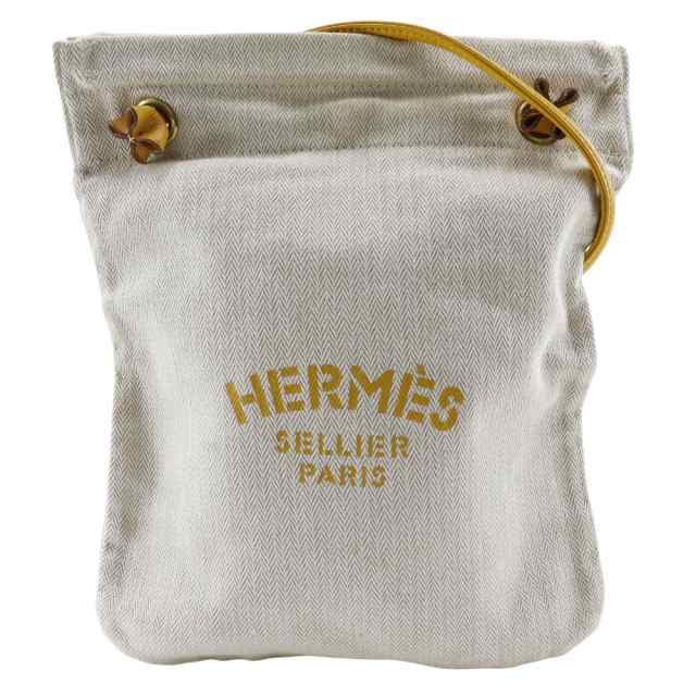 HERMES エルメス サックアリーヌ2PM トワルシェブロン ナチュラル ショルダーバッグ