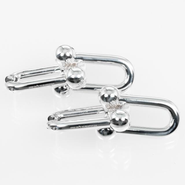 【⭐️さま専用】ティファニー　ハードウェアピアス　エクストララージ　シルバー TIFFANY&Co. TIFFANY & Co. ティファニー Hard Wear ハード