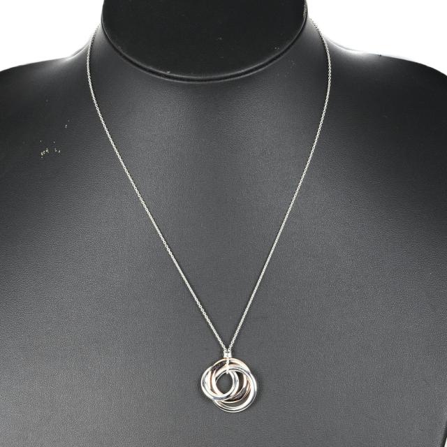 TIFFANY&Co. ティファニー 1837 インターロッキング サークル シルバー925 ネックレス 5.11g_1