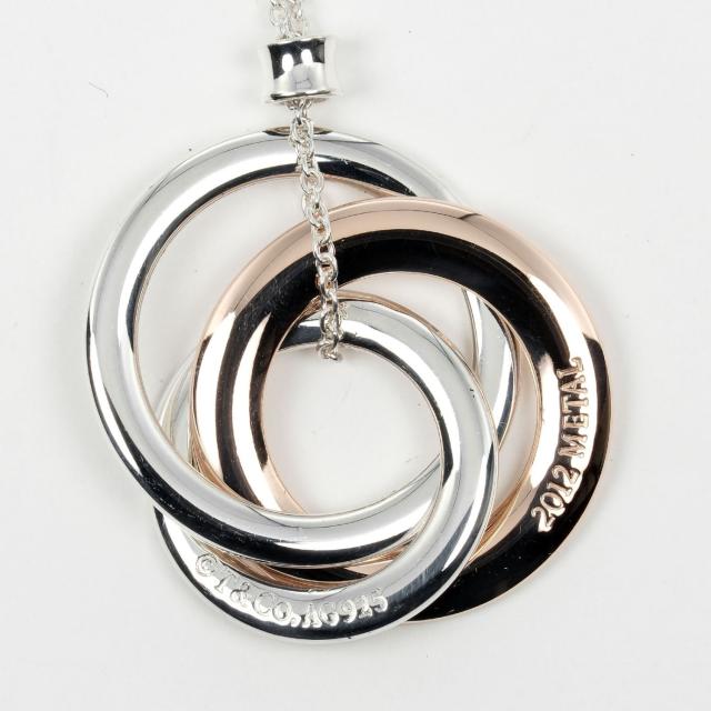 Tiffany & Co. ティファニー1837 シルバーネックレス オーバル