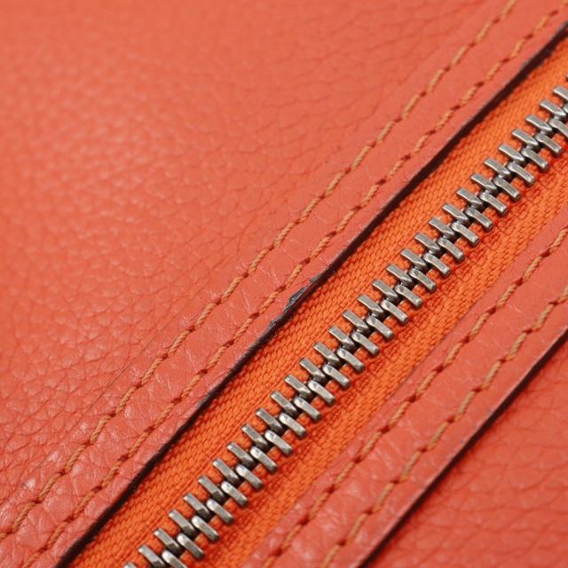 CELINE セリーヌ ラゲージ マイクロショッパー レザー 赤