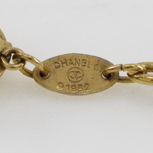 CHANEL シャネル ロングチェーン ヴィンテージ 金メッキ ネックレス 90.2g レディース_6