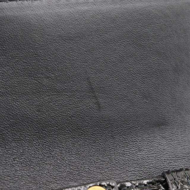 BALENCIAGA バレンシアガ ミニショルダー 2WAYクラッチ 型押しレザー 黒 ショルダーバッグ_5