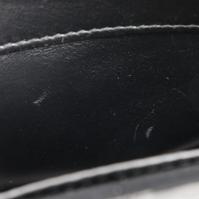 BALENCIAGA バレンシアガ ミニショルダー 2WAYクラッチ 型押しレザー 黒 ショルダーバッグ_6