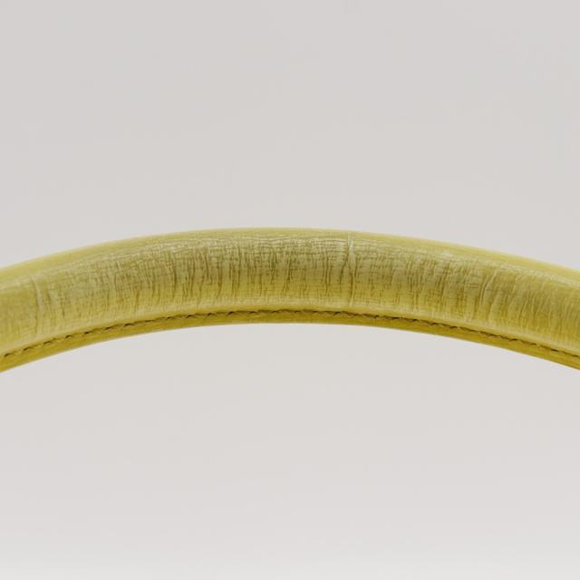 CELINE セリーヌ トラペーズ スモール 174683 カーフ 黄 ハンドバッグ