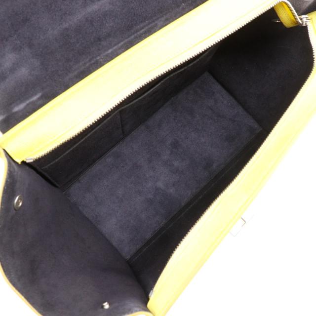 CELINE セリーヌ トラペーズ スモール 174683 カーフ 黄 CELINE セリーヌ トラペーズ スモール 174683 カーフ 黄