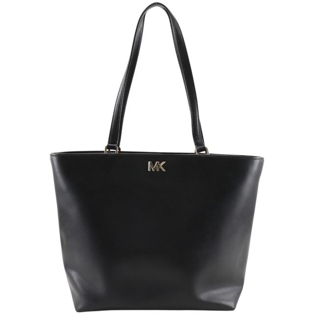 Michael Kors マイケルコース レザー 黒 トートバッグ レディース 【中古】の通販は
