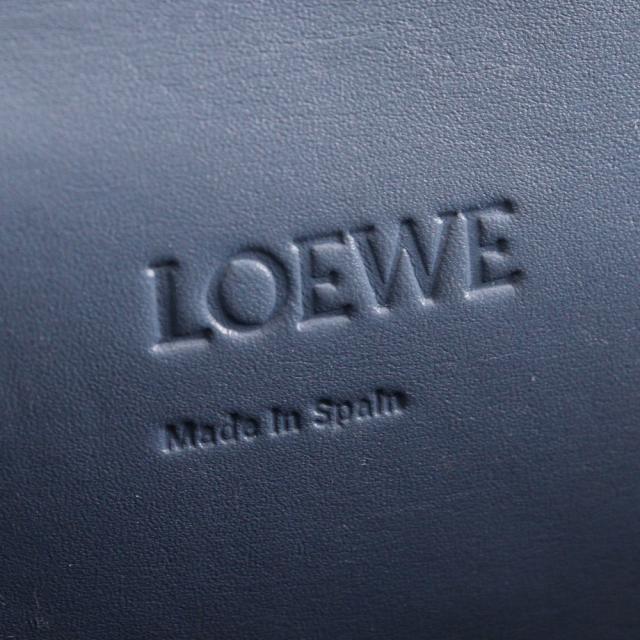 LOEWE ロエベ バルセロナ スモール カーフ ストーンブルー 水色 ショルダーバッグ_17