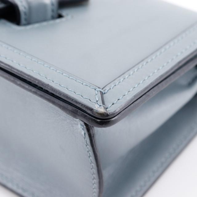 LOEWE ロエベ バルセロナ スモール カーフ ストーンブルー 水色 ショルダーバッグ_4